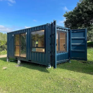 Maison conteneur préfabriquée, durable et rapide à monter