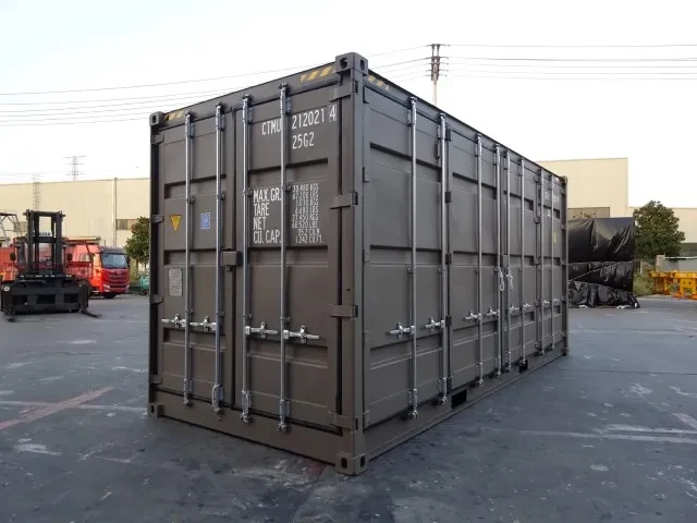 Conteneur de stockage latéral ouvert de 20 pieds de haut – Image 6