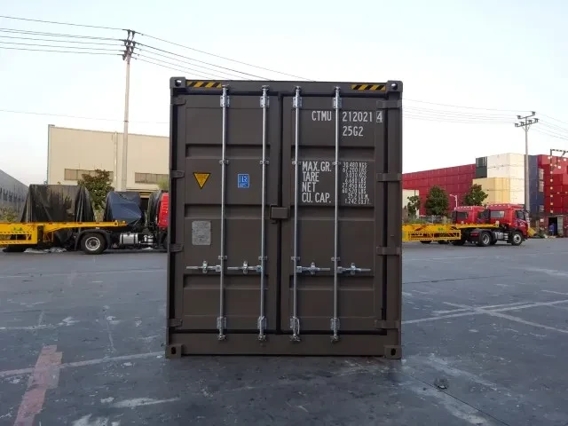 Conteneur de stockage latéral ouvert de 20 pieds de haut – Image 9