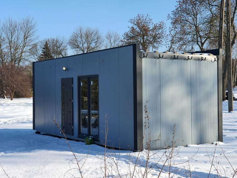 Conteneur d’habitation 3,00 x 8,00m entièrement prêt à emménager – Image 14