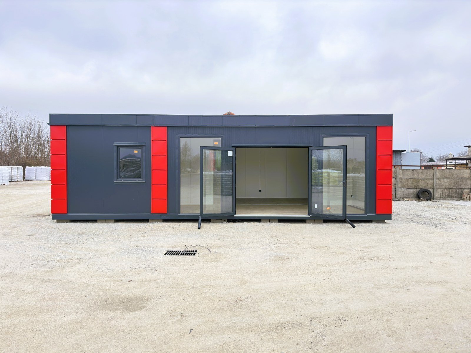 Conteneur Modulaire en panneaux sandwich – bureaux, commerces/logements, 6 pièces – 63 m² – Image 16