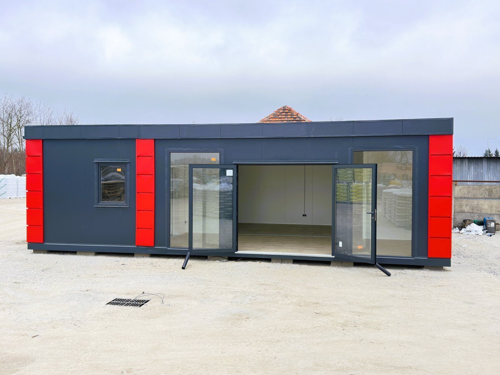Conteneur Modulaire en panneaux sandwich – bureaux, commerces/logements, 6 pièces – 63 m² – Image 17