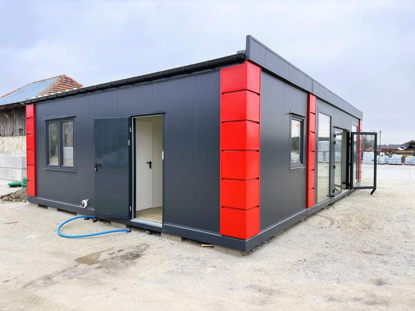 Conteneur Modulaire en panneaux sandwich – bureaux, commerces/logements, 6 pièces – 63 m² – Image 19