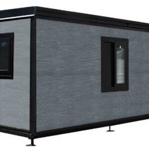 Conteneur comme habitat Deluxe 12x6m 3 chambres et cuisine