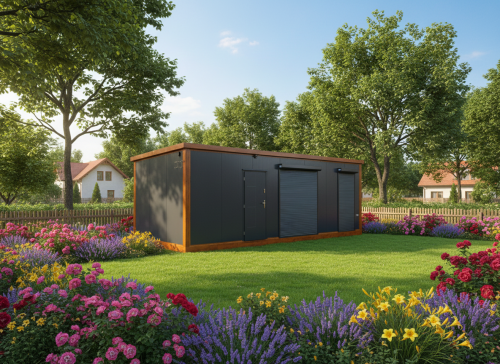 Conteneur maison habitable toute l'année modèle A de 18 m² – Image 11