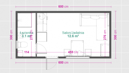 Conteneur maison habitable toute l'année modèle A de 18 m² – Image 15